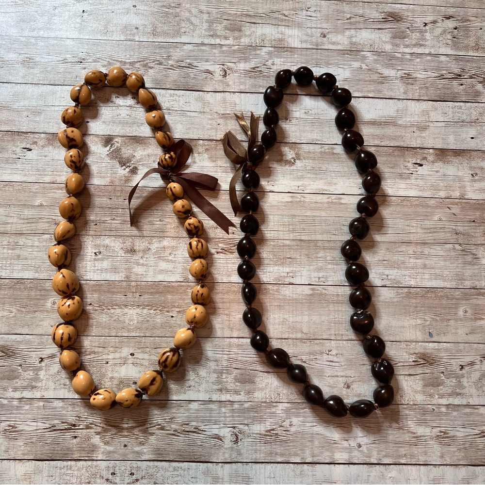 💚Kukui nut (2) necklaces